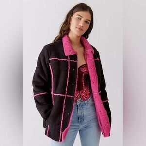 Urban Outfitter’s‎ Pink and Black Pennylane Jacket